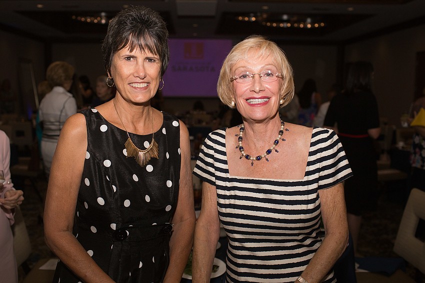 Cathy Simmons and Joan Campo