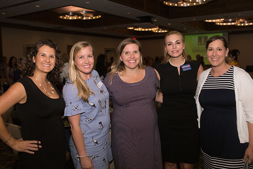 Heather Ferrigno, Michelle McSwain, Ella Lewis, Melissa Howard and Kerri Deatherage
