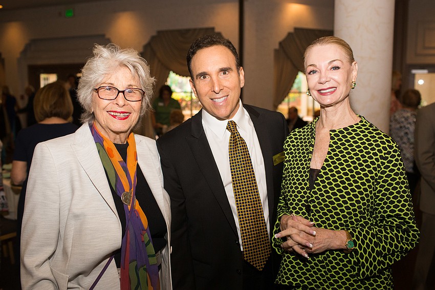 Carol Siegler, Regional Director Brian Lipton and Jean Weidner Goldstein