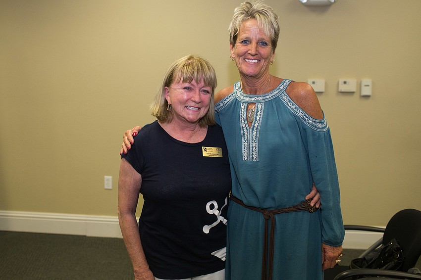 Florida Winefest & Auction Board President Sandy Loevner and Co-Event Coordinator Jan Crudele