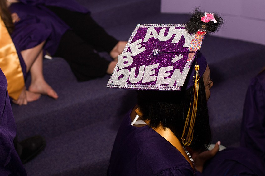 Alexis Booker shows off her 