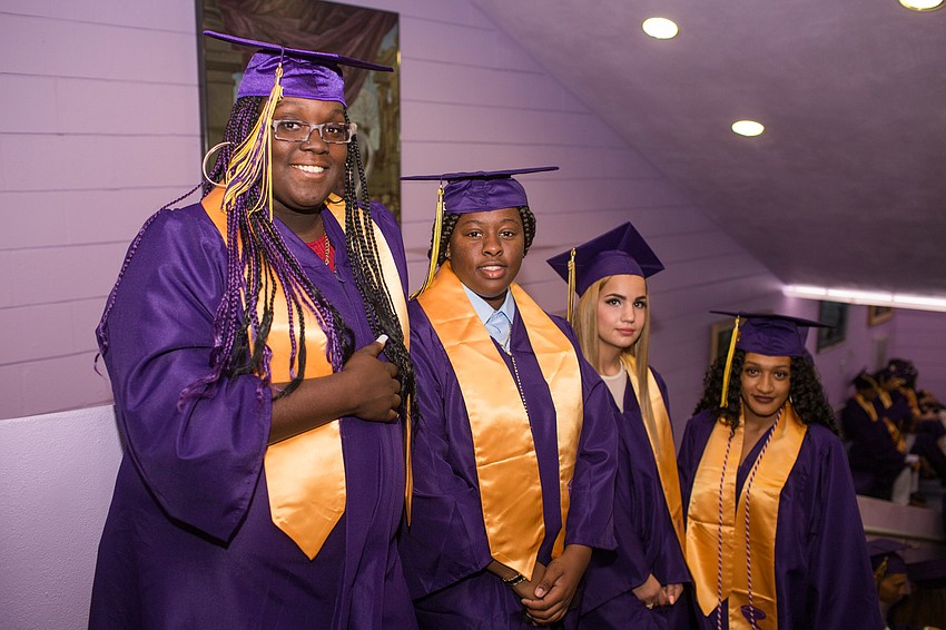 Alicia Furnice, Jakeuia Gaither, Betsy Gircia and Presiosa Garcia