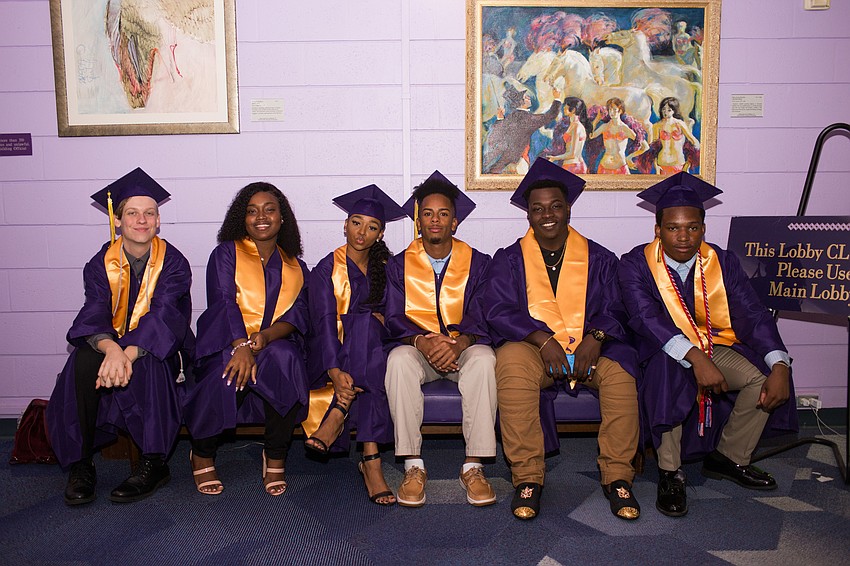 Marius Pollox, Keisha Marceus, Jasmine Robinson, Jermaine Ziegler, Kayin Pinkney and Trion Robinson