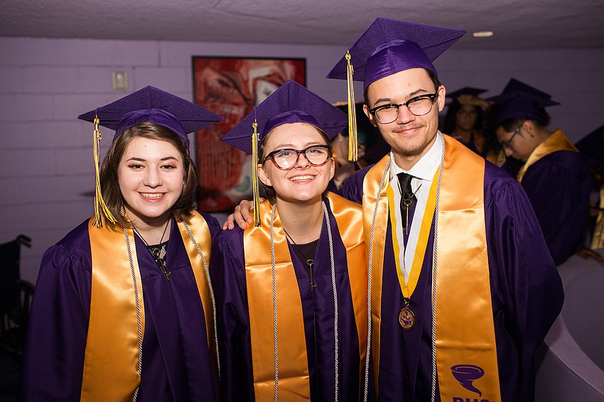 Emma Diner, Sarah Johnson and Atticus Taylor