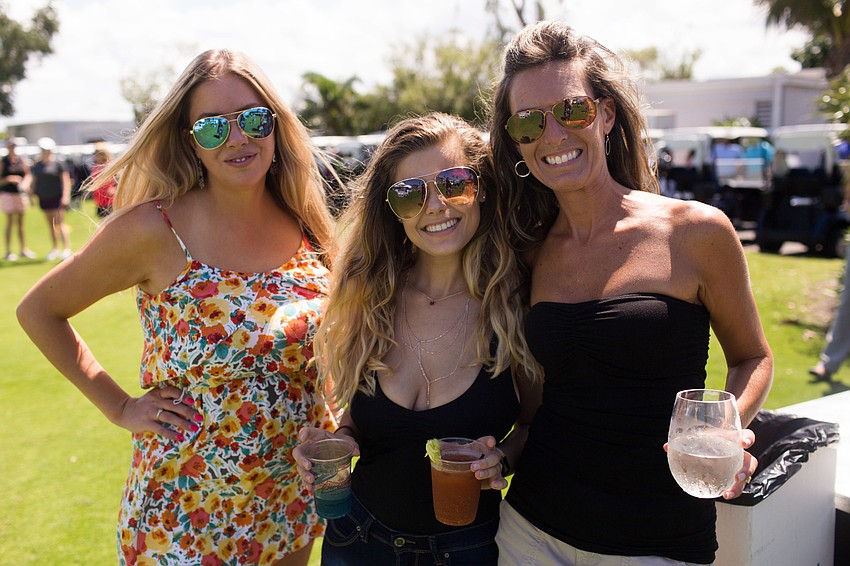 Nikki McCarthy, Michaela Broussard and Kelly Frantz