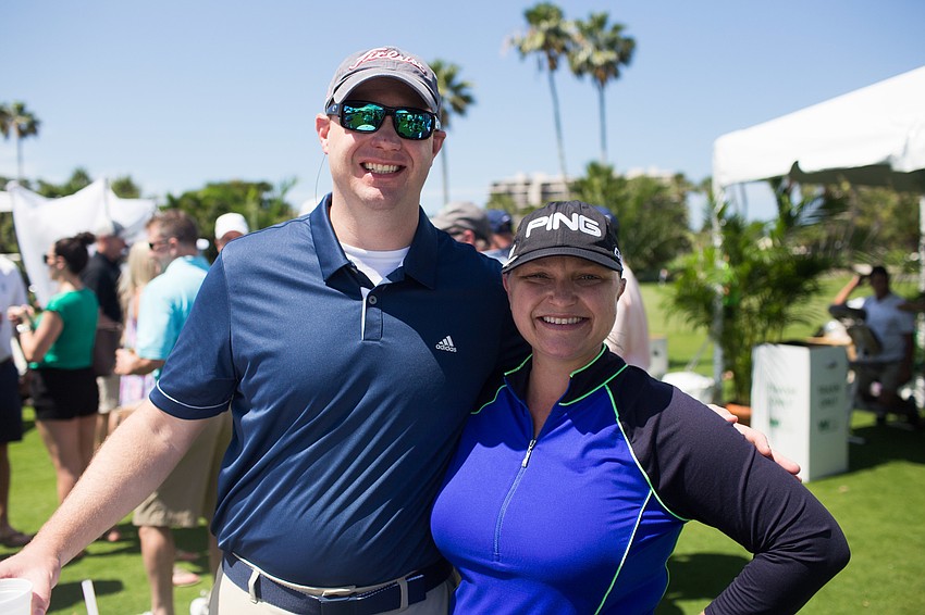 Chris Bailey and Leah Brown