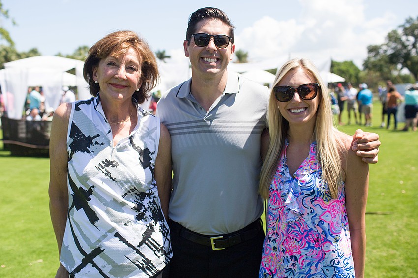 Tina Skestos, Chris Schoonover and Megan Fay