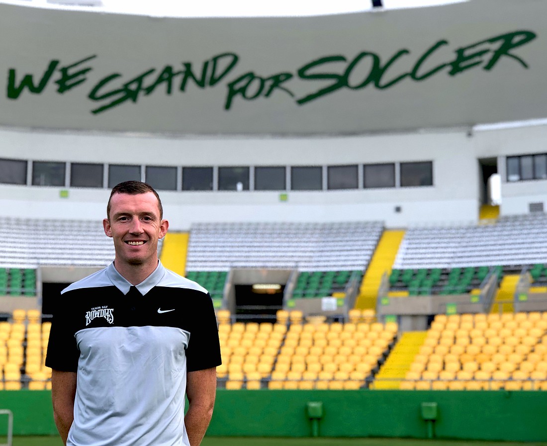 Neill Collins. Photo courtesy the Tampa Bay Rowdies.