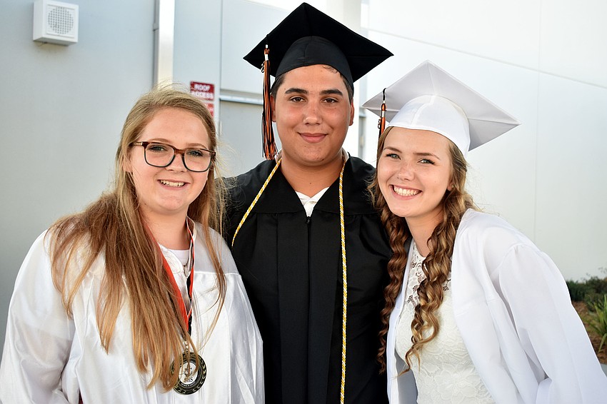 Josee Martin, Christian Lopez and Emma Boyce