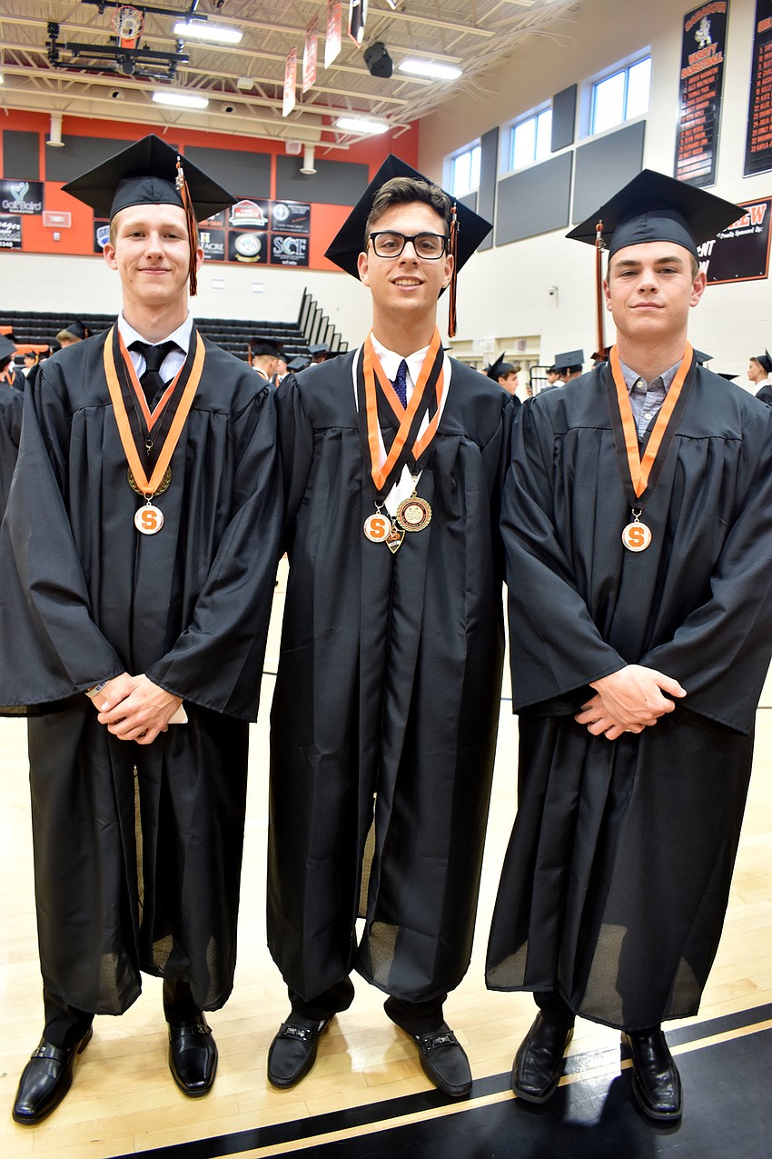 Kyle Zinsner, Josh Yunis and Austin Zayas