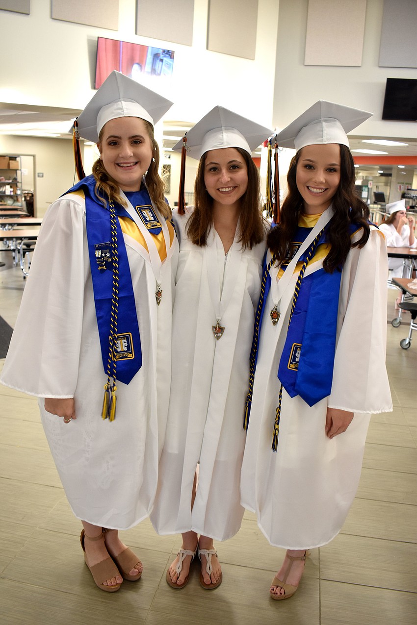 Miranda Marino, Rachel Gaul and Frankie Lowicz