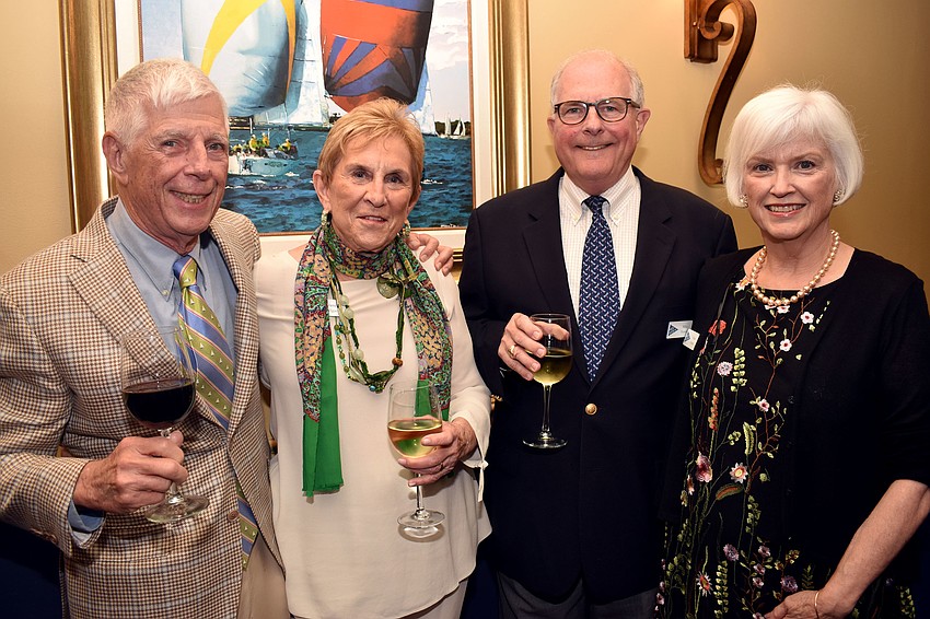 George and Janet Allgair and Mike and Susan Hunter