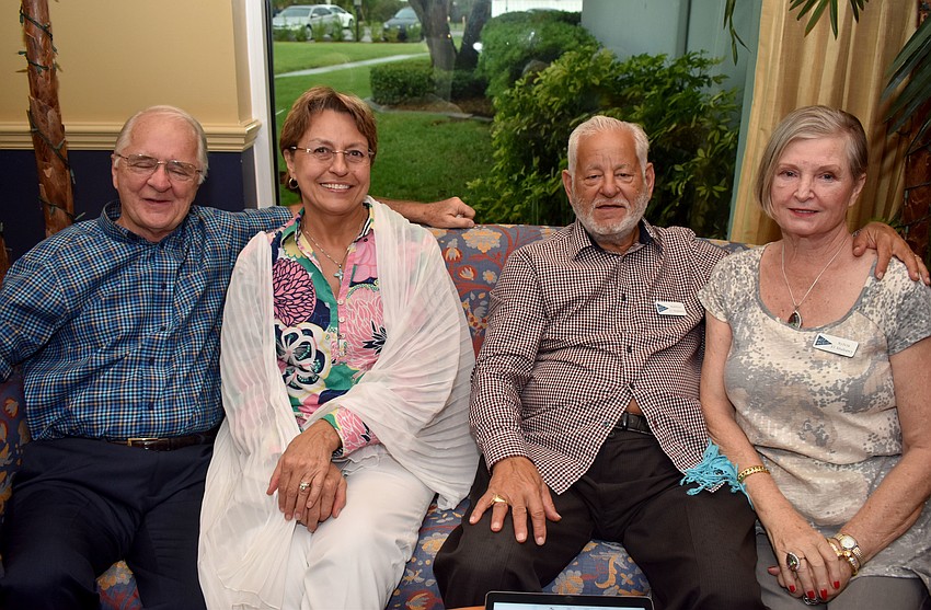 Tom and Jackie Kelly and Mahfouz and Sylvia El Shahawy