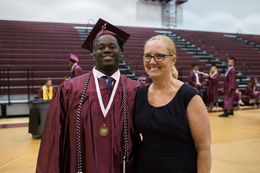 Malik Wesley and Debbie Berman