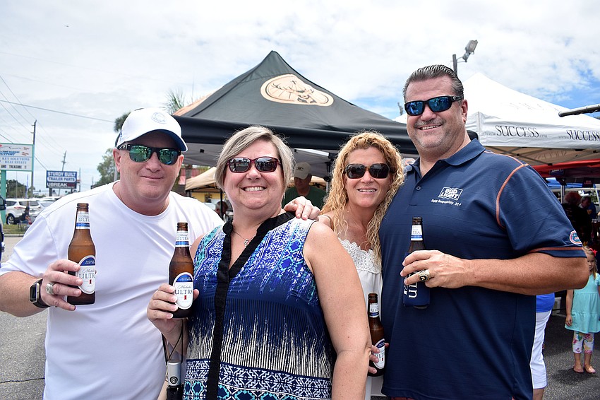 Pat and Jill Bruenning and Amy and Joe Frasier