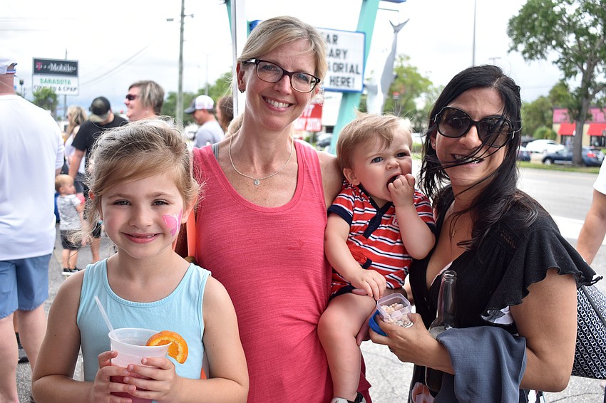 Brooke and Christine Naselli and Marcello and Lorraine Aquino