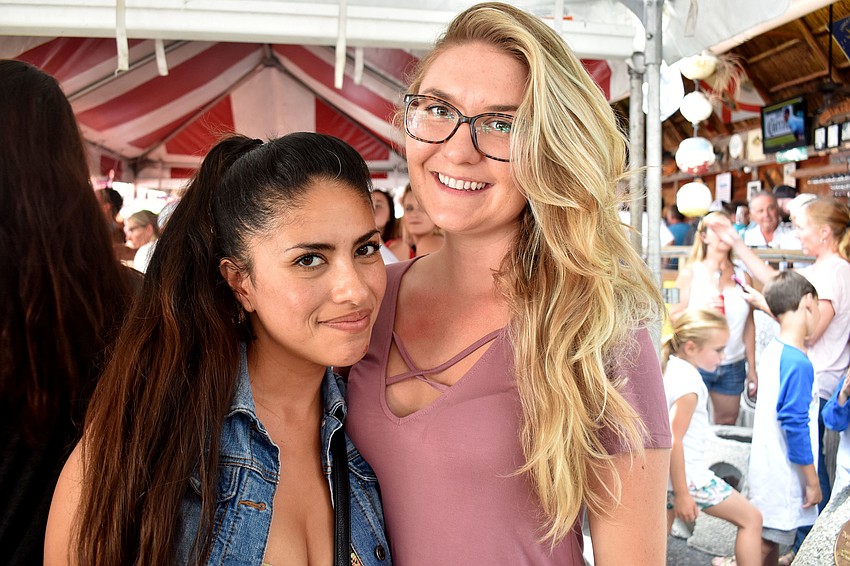 Joselyn Hernandez and Baily Block