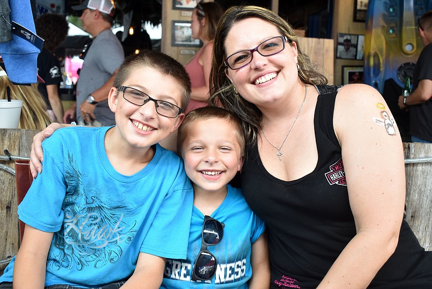 Bryce, Brett and Angel Shortridge