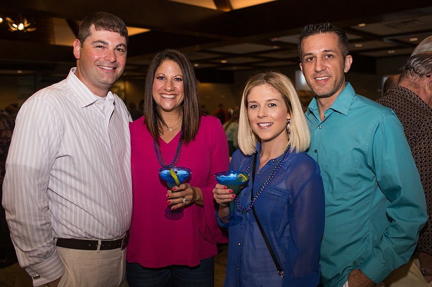 Matt and Stacy Moldovan with Melissa and Terrance Burzynski