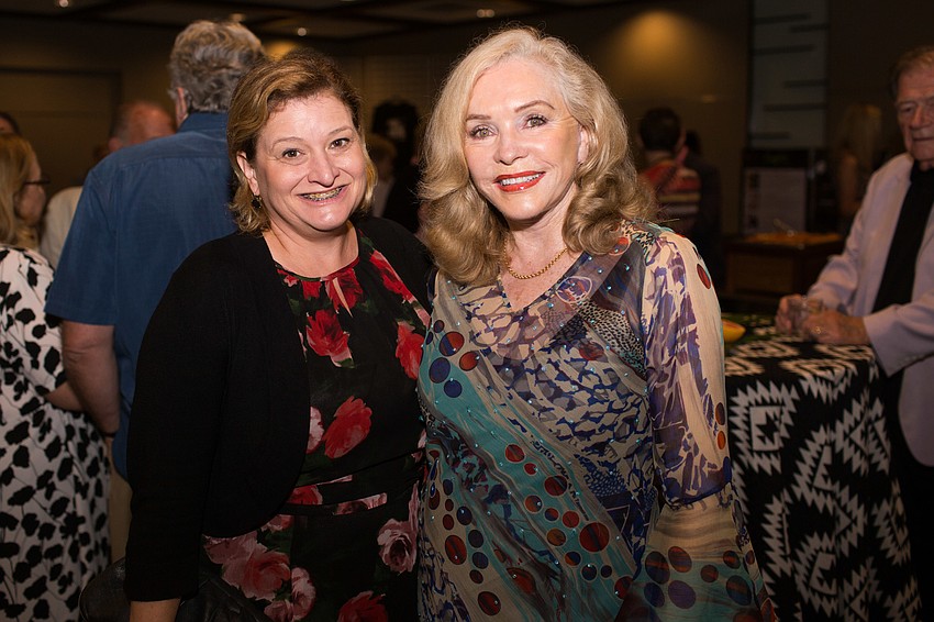 Development Director Tricia Mire and Margaret Wise