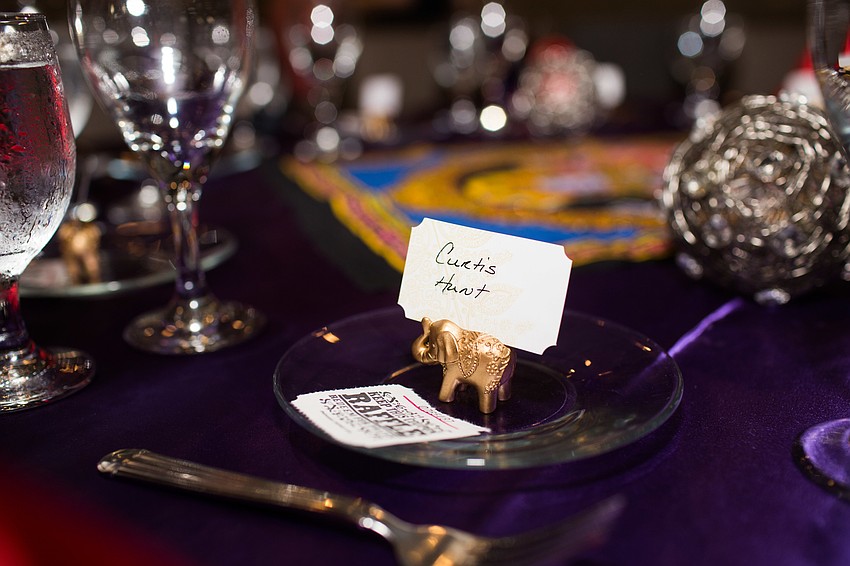 Each guest received a ticket at Jim Roque's tables.