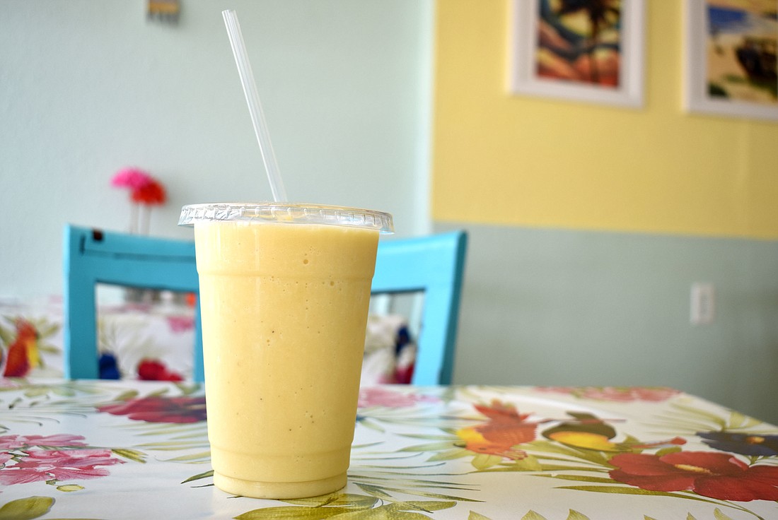 Simply Susanne&#39;s Cafe sells smoothies along with breakfast and lunch options.