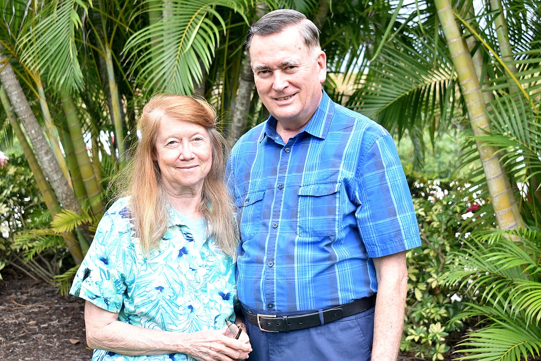 Kathy and Larry Goodman honeymooned on Longboat Key in 1968.