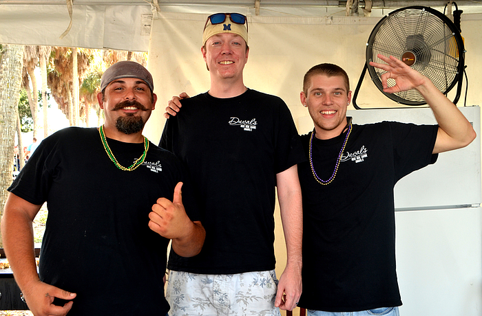 The crew of Duval&#39;s took part in the event last year.
