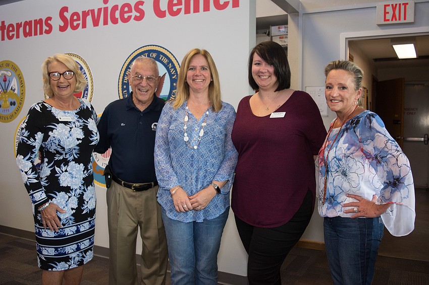 Doris Berkey, Ben Knisely, Louann Linn, Karrie Bookout and Kelly Gardner
