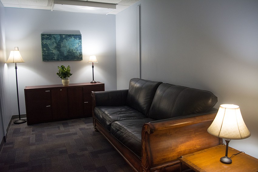 A new Healing Room was part of the renovations.