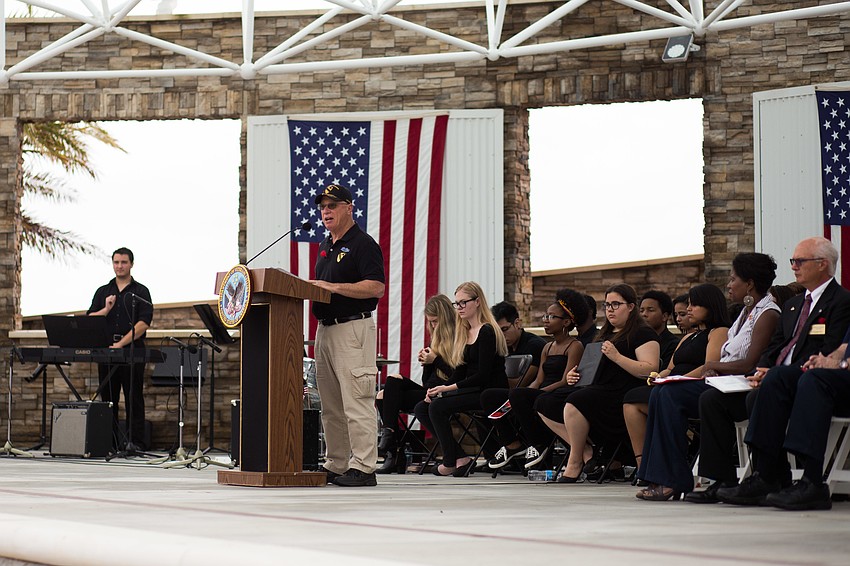 Keynote speaker David Taylor is a photographer and veteran.