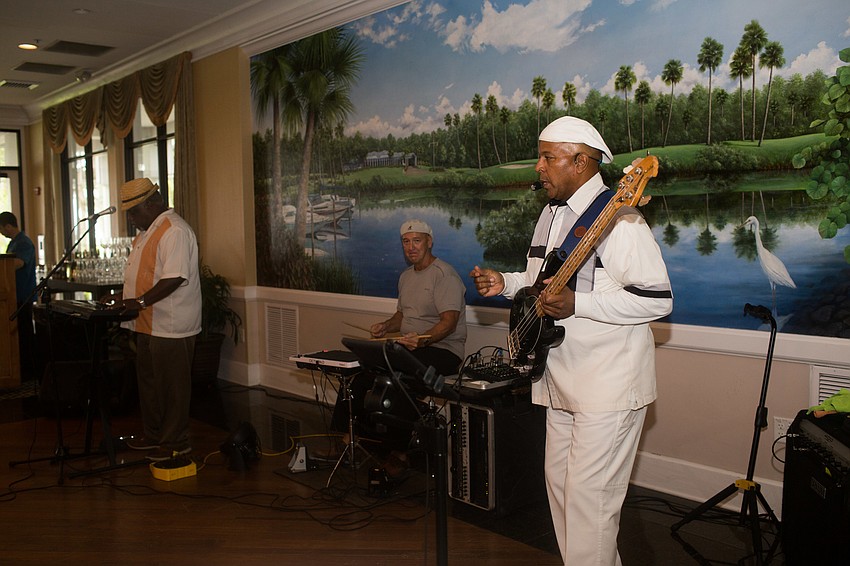 The Little Z Band entertained guests.