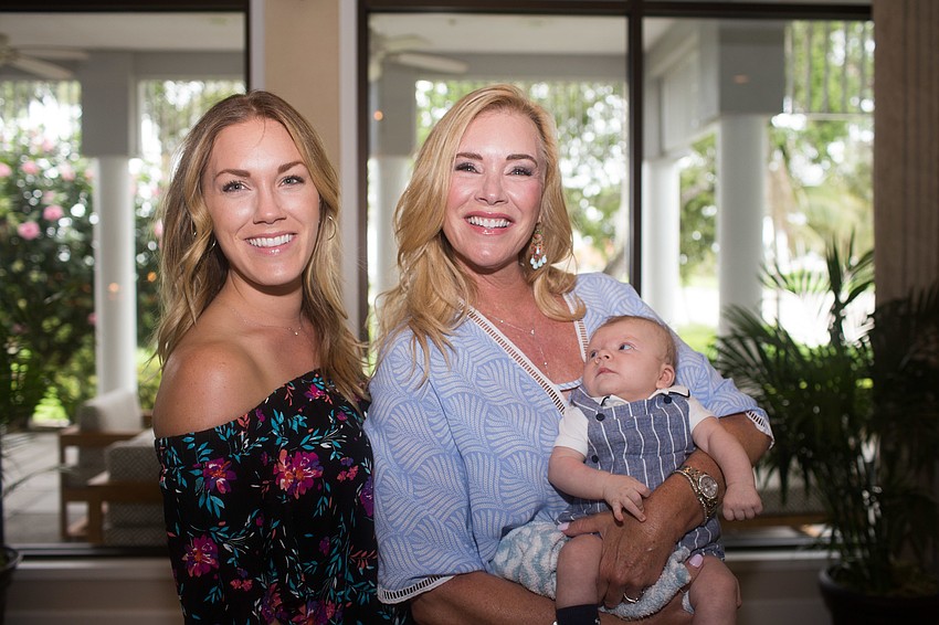 Kay Dixon, Pam Sowder and Miles Dixon