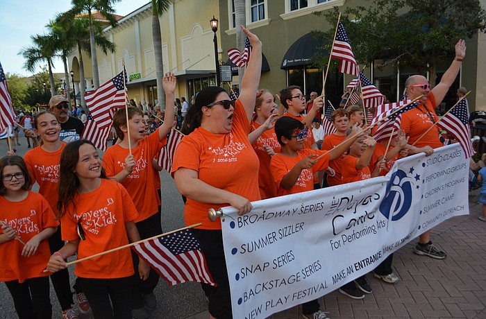 Today's Tribute to Heroes Parade at Main Street at Lakewood Ranch has been cancelled due to Subtropical Storm Alberto.