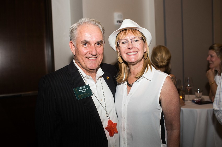 Mike McGraw and Laura Benson