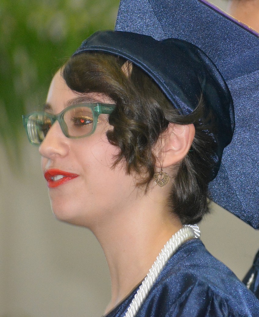 Co-valedictorian Mackenzie Grace will go to Williams College.