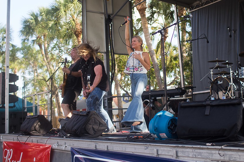 Twinkle & Rock Soul Radio entertains the audience with their classic rock tunes.