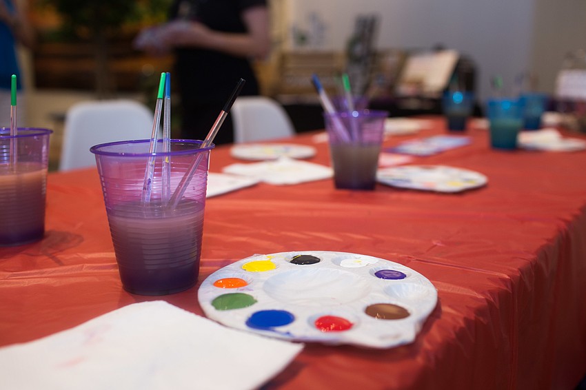VIP registration was free and first come first serve, which offered guests more wine samples and the option to paint a craft.