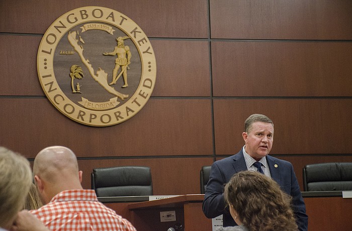 Robert Lewis, interim director of SCAT, said he was on Longboat Key to listen.