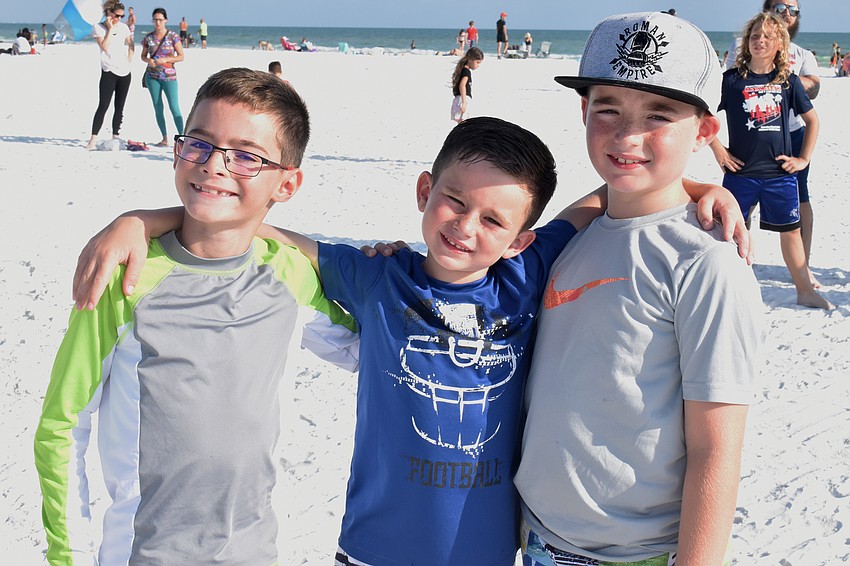 Evan, Ryan and Luke Buttle