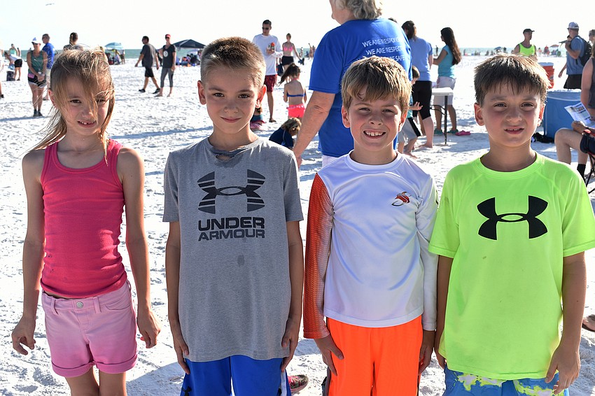 Brooke and Luke Lewicki, Maddox Tippy and Jake Lewicki