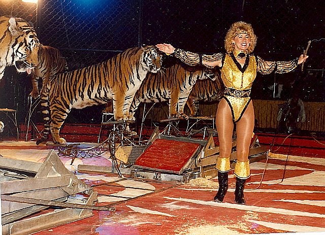 Jacqueline Zerbini was a inducted into the Circus Ring of Fame in 2015. File photo.