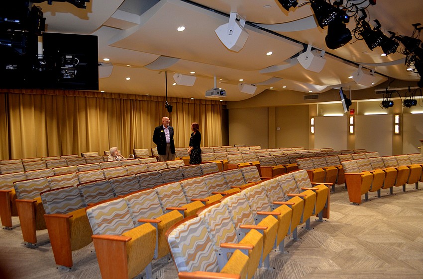 The renovation on Pilgrim Hall began in April of 2015. A ribbon- cutting ceremony was held on Dec. 22 to honor its reopening.