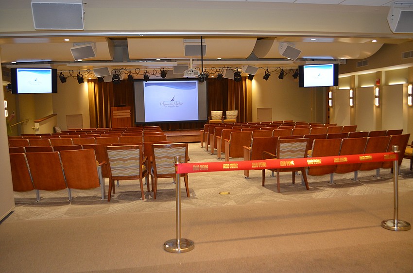 The renovation on Pilgrim Hall began in April of 2015. A ribbon- cutting ceremony was held on Dec. 22 to honor its reopening.