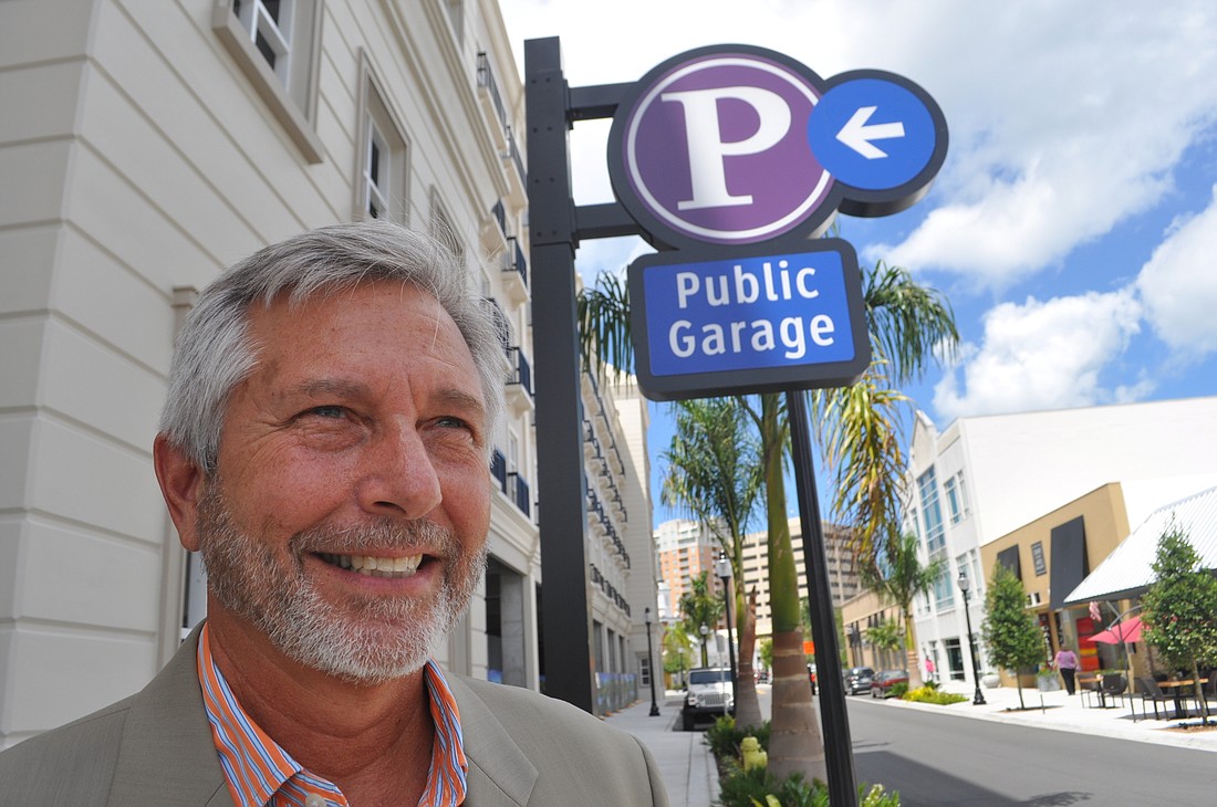 Parking Manager Mark Lyons hopes to see paid parking on downtown streets by late summer.