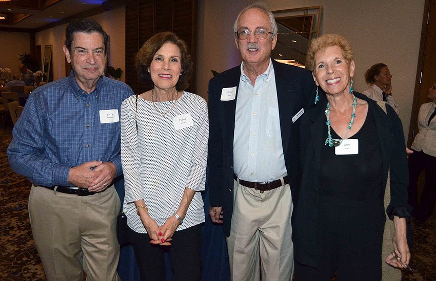 Barry and Elaine Meyers with Roger and Joan Streit