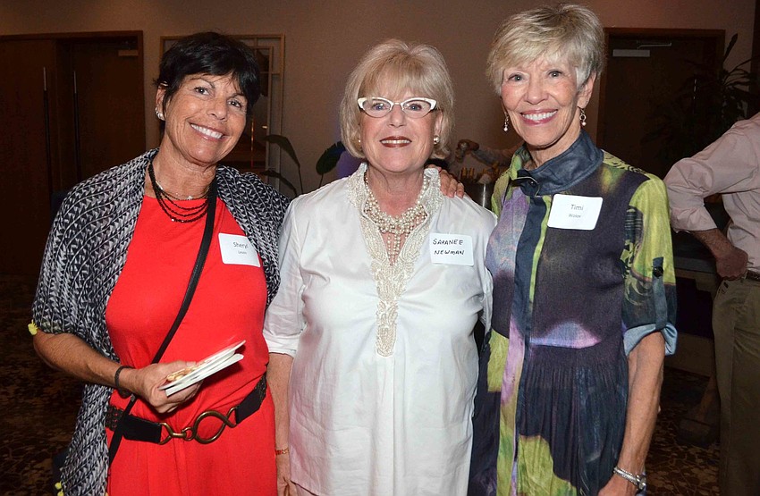 Sheryl Levin, Chairwoman Saranee Newman and Timi Wolov