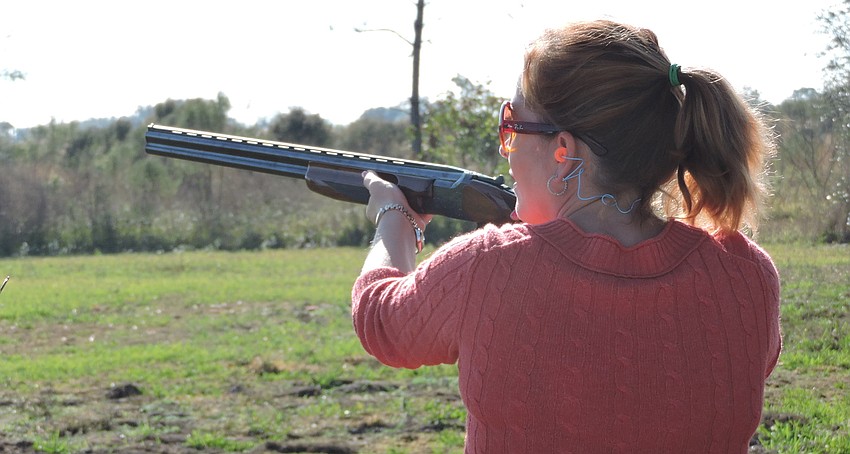 Sarasota'  s Retta Wagner supports Suncoast Charities for Children at the Sporting Clays Tournament at Ancient Oak.