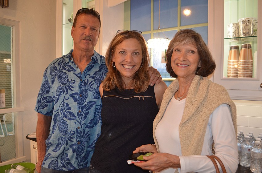 Bill Junker, Marianne Junker and Barbara Henry