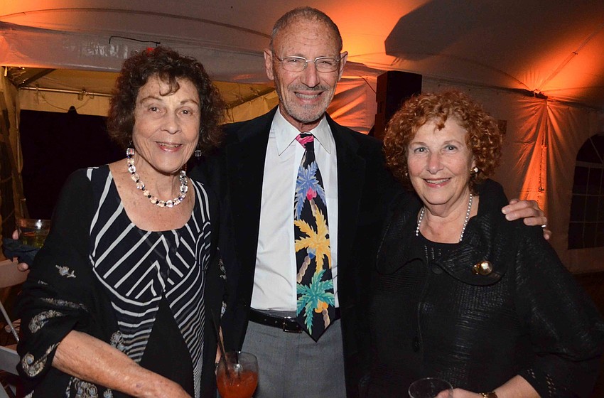 Joan and Bart Levenson with Gloria Feibus